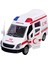 4'lü Ekip Arabası Seti Ambulans Polis Itfaiye Jandarma Oyuncak Araba 12 Cm. 6