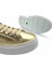 Ravella Hakiki Deri Basic Gold Kadın Sneaker 6