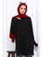 Siyah Bisiklet Yaka Soğuk İplik Triko Tunik 1