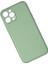 iPhone 12 Pro Kılıf Coco Deri Silikon Kapak - Açık Yeşil 2