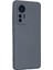 Xiaomi Mi 12 Kılıf Nano içi Kadife Silikon - Gri 3