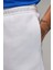 Jordan Brooklyn Fleece Short Beyaz Pamuklu Erkek Şort 4