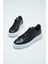 Iç Dış Hakiki Deri Zr Model Siyah Erkek Sneakers 5
