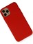 iPhone 11 Pro Kılıf Nano Içi Kadife Silikon - Kırmızı 2