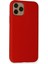 iPhone 11 Pro Kılıf Nano Içi Kadife Silikon - Kırmızı 3