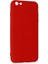 iPhone 6 Plus Kılıf Nano Içi Kadife Silikon - Kırmızı 3