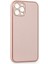 iPhone 12 Pro Kılıf Coco Deri Silikon Kapak - Pembe 2