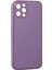 iPhone 12 Pro Kılıf Coco Deri Silikon Kapak - Lila 3