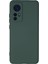Xiaomi Mi 12 Kılıf Nano Içi Kadife Silikon - Koyu Yeşil 1