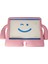 Ieg iPad Mini 5 Kılıf Karakter Tablet Silikon - Açık Pembe 1