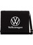 Volkswagen New Logo Text Siyah Kanvas Postacı Çantası 1
