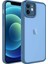 Apple iPhone 11 Kılıf Kamera Korumalı Transparan Tcmk Post Kapak-Mavi 1