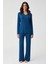 Uzun Kol V Yaka Kadın Pijama Takım 9930 1