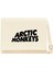 Arctic Monkeys Logo Krem Kanvas Postacı Çantası 1
