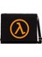 Half Life Logo Siyah Kanvas Postacı Çantası 1