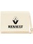 Renault Classic Logo Krem Kanvas Postacı Çantası 1