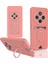 Xiaomi Redmi 14C Kılıf Zuma Kartvizitli Yüzüklü Silikon - Pembe 1