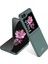 Galaxy Z Flip 6 Kılıf Tcmk Sert Kıpta Kapak-Koyu Yeşil 1