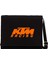 Ktm Racing Orange Logo Siyah Kanvas Postacı Çantası 1