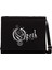 Opeth Logo White Siyah Kanvas Postacı Çantası 1