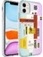 Apple iPhone 11 Kılıf Airbag Kenarlı Renkli Desenli Silikon Tcmk Elegans Kapak-No2 1