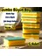 Jumbo Büyük Boy Vip Kaliteli 14 x 7 cm Oluklu Bulaşık Süngeri 5 Adet 1