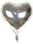 - Gümüş Rengi Uçan Folyo Balon 80 Cm. 1