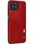 Ieg Samsung Galaxy M33 Kılıf Loop Deri Silikon - Kırmızı 3