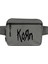 Korn Logo 2 Bel Çantası Fermuarlı Gri Renk 1