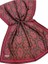 Mürdüm Siyane Scarf Şal Desen Etnik Şal 1