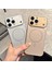 iPhone 13/14 Uyumlu MagSafe Özellikli 17 Görünümlü Kamera Korumalı ''AG Glass'' Premium Kılıf 6