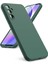 Samsung Galaxy A06 Uyumlu Silikon Kılıf - Pastel Renk Tonu Kamera Korumalı Esnek Kapak - Yeşil 1