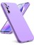 Samsung Galaxy A06 Uyumlu Silikon Kılıf - Pastel Renk Tonu Kamera Korumalı Esnek Kapak - Lila 1