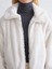 Xsıde Ekru Gömlek Yaka Kadın Pelüş Mont 3