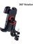 Buğz 360° Derece Ayarlanabilen Gidon Bağlantılı Bisiklet Motosiklet Için Abs 4-7.8″ Inç Telefon Tutucu 8
