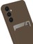 Samsung Galaxy S24 Fe Kılıf Kelvin Kartvizitli Silikon - Kahverengi 2