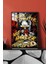 Donald Duck Zengin Rich Tasarım Çerçeveli Metal Poster Tablo 3