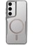 Samsung Galaxy S23 Kılıf Boyi Magsafe Silikon Kapak - Gümüş 1