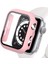 Apple Watch 44MM Camlı Kasa Ekran Koruyucu - Rose 1