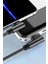 USB To Lightning 3m 2.4A Kablo - Siyah 3