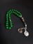 Mryart Yeşil Siyah Malakittaşı Doğal Taş 33 Lük Tesbih 1
