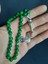 Mryart Yeşil Siyah Malakittaşı Doğal Taş 33 Lük Tesbih 2