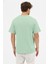 Erkek Premium Kalite Yoğun Dokulu Pamuklu T-Shirt Yeşil M101-R0220-07 3