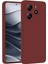 Xiaomi Redmi Note 14 4g Kılıf First Silikon - Bordo 1