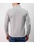 Fermuar Yaka Gri Dar Kesim Erkek Triko 2