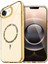 Ieg Apple iPhone 16E Live Diamond Magsafe Kapak - Sarı 1