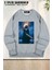 Unisex Star Wars (Dart Vader)6 Baskılı Oversize Bisiklet Yaka Sweatshirt 1