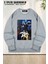 Unisex Star Wars (Dart Vader) 6 Baskılı Oversize Bisiklet Yaka Sweatshirt 1