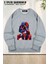 Unisex Star Wars 55 Baskılı Oversize Bisiklet Yaka Sweatshirt 1