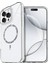 Ieg Apple iPhone 16 Pro Max Live Diamond Magsafe Kapak - Şeffaf 1